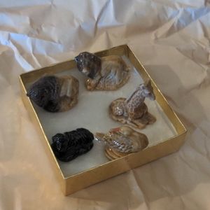 Wade Miniature Animal Figurines